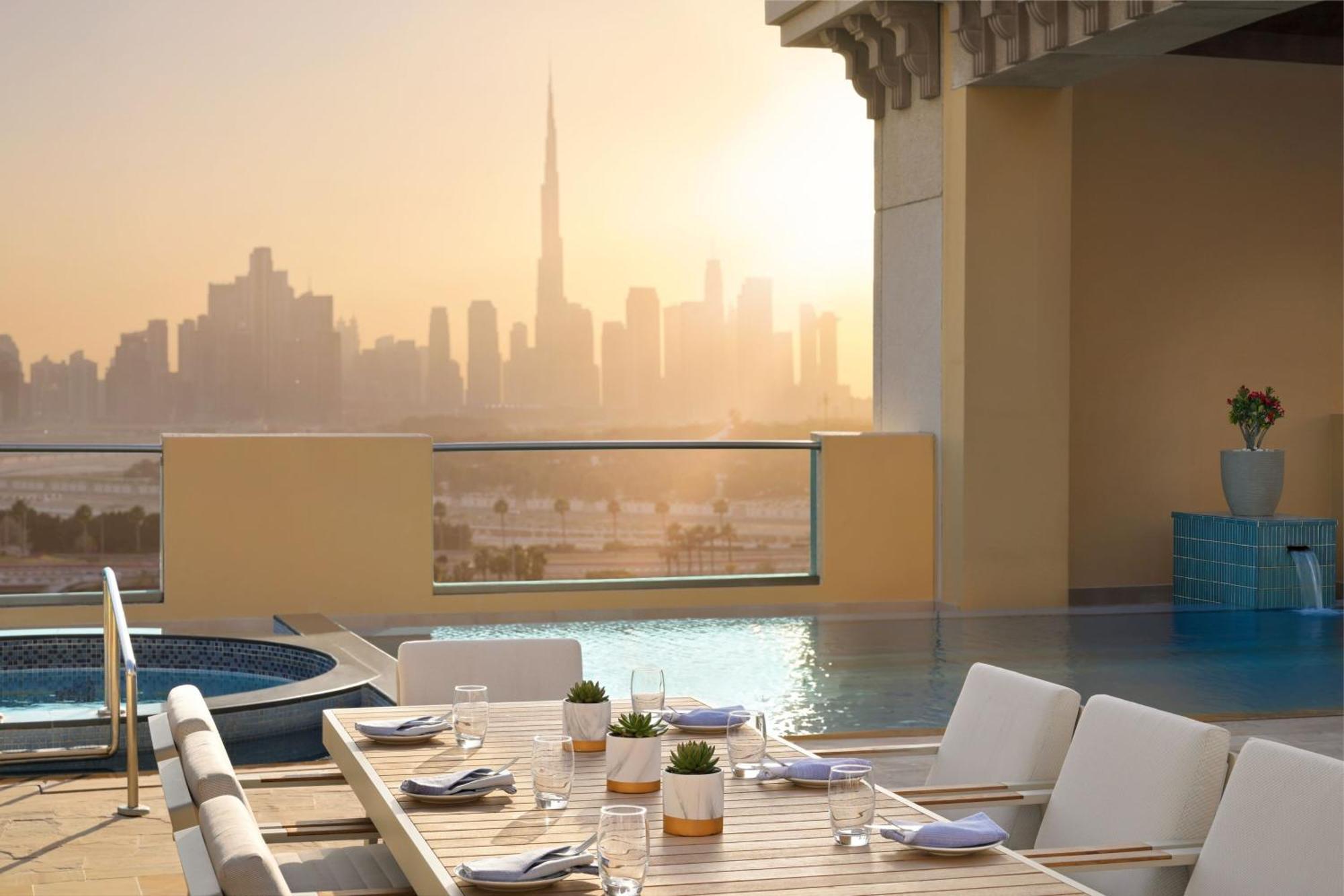 Marriott Hotel Al Jaddaf, דובאי מראה חיצוני תמונה The Address Downtown Dubai